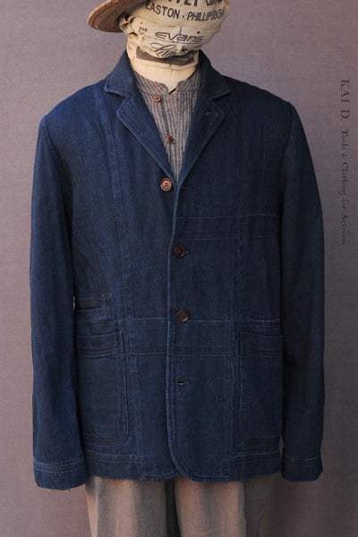 Beuys Jacket - Indigo Tweed - M, L, XL, XXL
