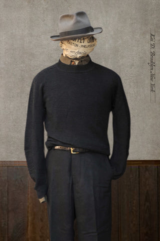 Santi Sweater - Baby Alpaca - Black - 2, 3, 4