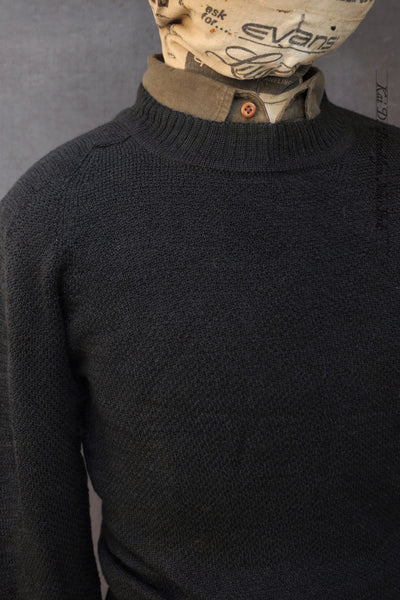 Santi Sweater - Baby Alpaca - Black - 2, 3, 4