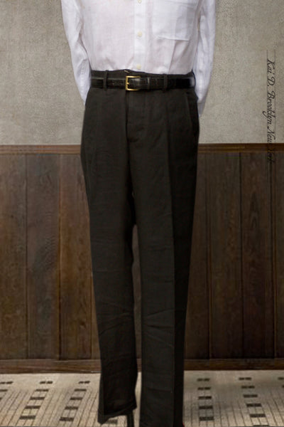 Bosun Pants - Black Herringbone Twill - 32, 36, 38