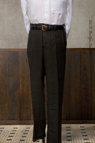 Bosun Pants - Black Herringbone Twill - 32, 36, 38