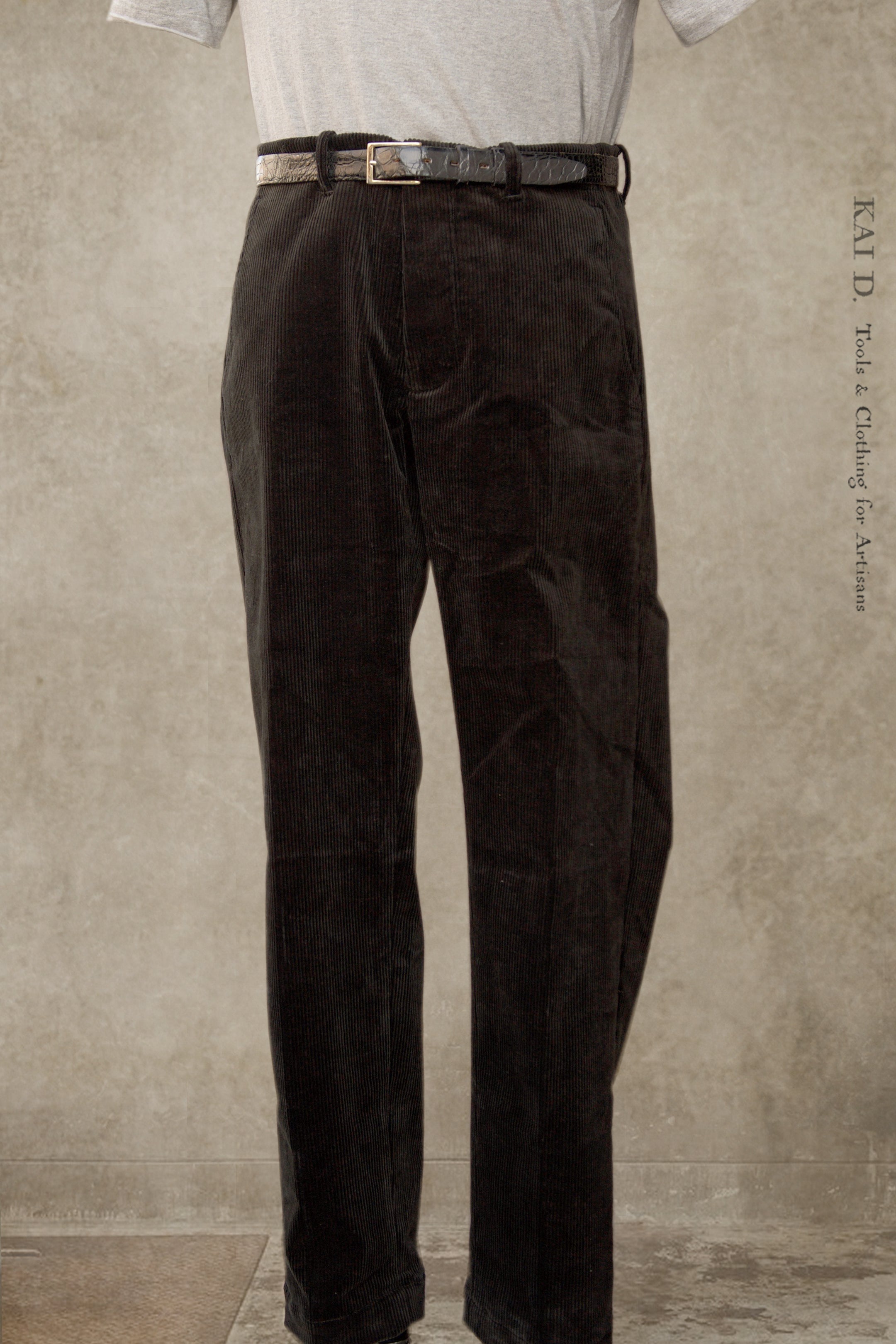 Kai D Utility — Borough Pants -Black Corduroy - 30, 32, 34