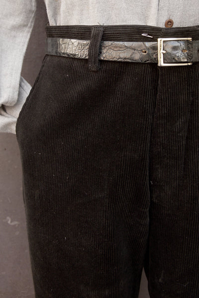 Bosun Pants - Japanese Corduroy - Black - 30, 32, 34, 36