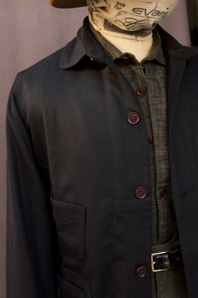 Degas Work Jacket - Wool Cashmere - Black - M, L, XL, XXL (NO RETURN)
