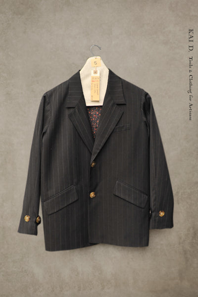 Diana blazer - Striped Virgin Wool - S, M, L