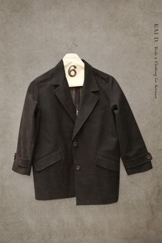 Diana Blazer - Black Moleskin - XS, S, M