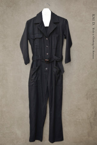 Earhart Jumpsuit - Ultra Soft Wool - S