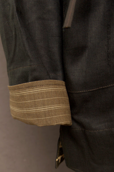 Japanese Farmer Coat - Japanese Linen - S, M (NO RETURN)