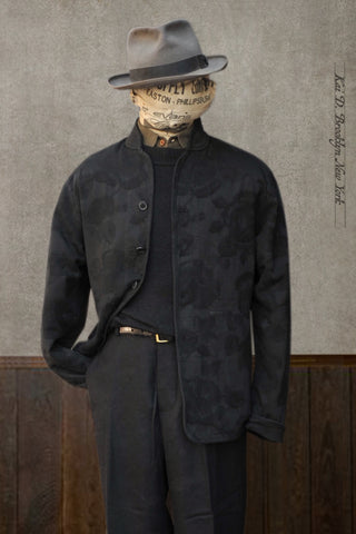 Erling Jacket - Black Flower - M, L, XL
