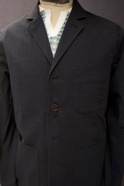Ginsberg Jacket (Relaxed Fit) - Japanese Seersucker - S, M, L, XL