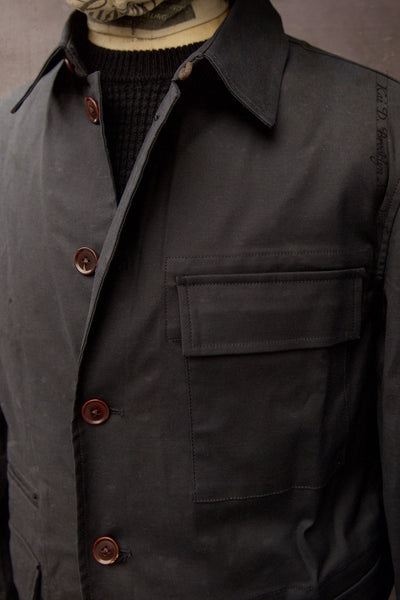 Journeyman Field Jacket - Coated Stretch Cotton - M, L