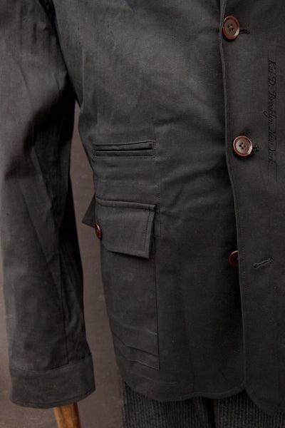 Journeyman Field Jacket - Coated Stretch Cotton - M, L