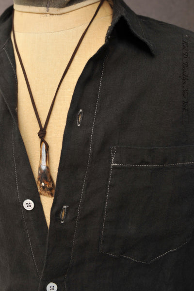 Builder Over Shirt - Overdyed Black - M, L (NO RETURN)