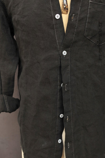 Builder Over Shirt - Overdyed Black - M, L (NO RETURN)