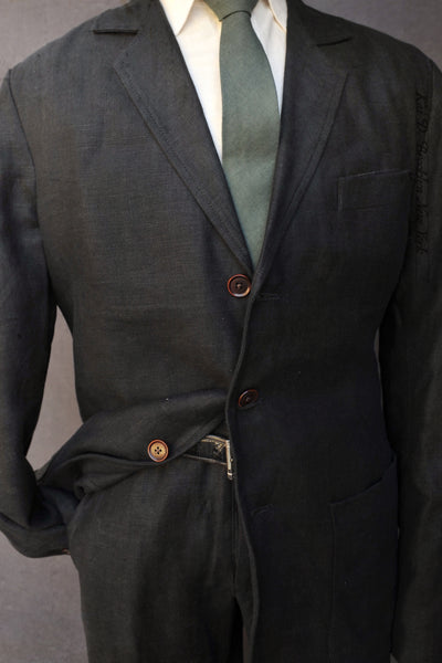 Shoemaker's Jacket - Crosshatched Linen Twill - M, L, XL
