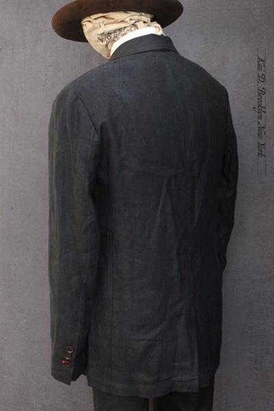 Shoemaker's Jacket - Crosshatched Linen Twill - M, L, XL