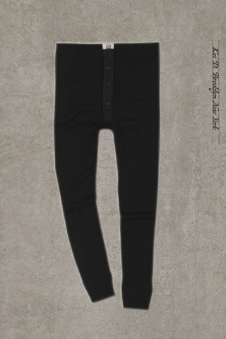 Long Johns - Black - S, L, XL