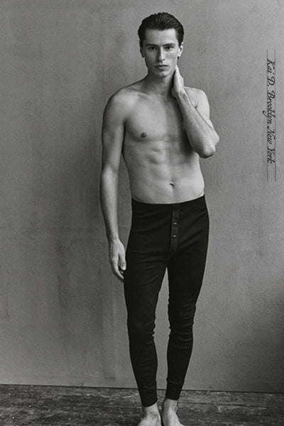 Long Johns - Black - S, M, L, XL