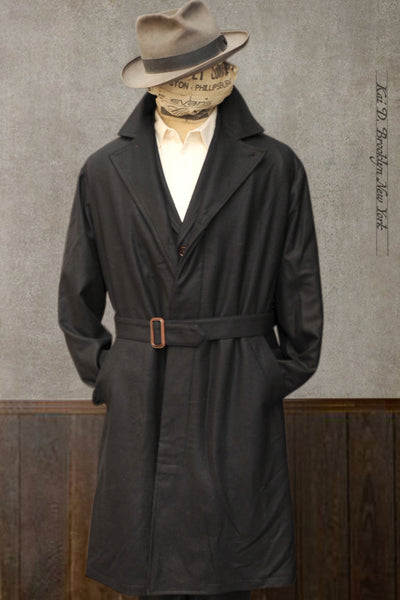 Maverick Trench - Black - S, M, L, XL (NO RETURN)