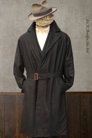 Maverick Trench - Black - S, M, L, XL (NO RETURN)