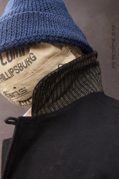 Hardy Chore Jacket -English Moleskin - Black - M, L, XL