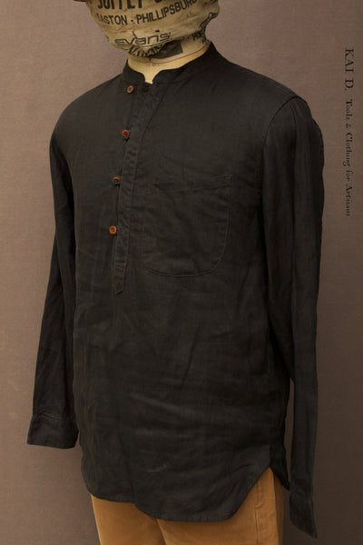 Okada Pop Over Shirt - Black  - M, L