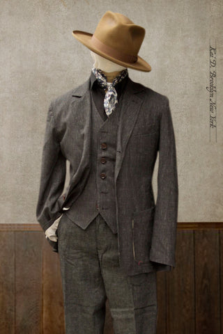 Shoemaker's Jacket - Black Pin - S, M, L, XXL