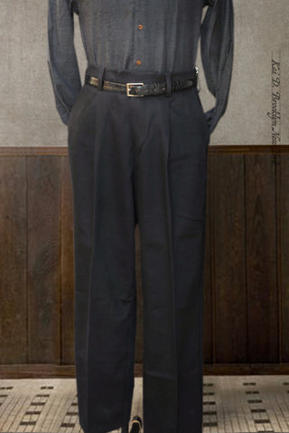 Sheffield Trousers - Navy Twill - M, L