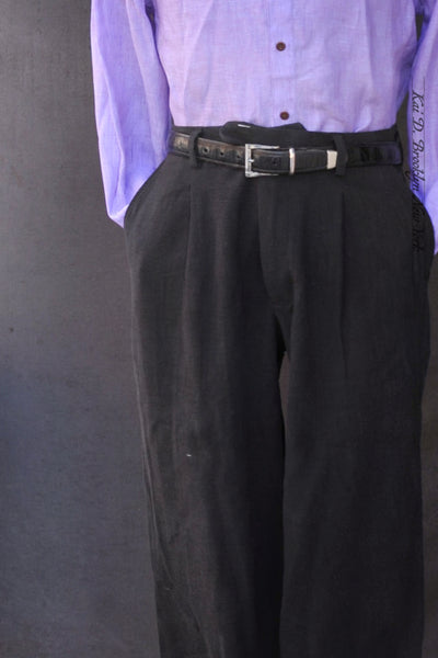 Sheffield Trousers - Faded Black - M, L