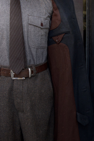 Heavy Wool Shelby Over Coat - S, M, L, XL (NO RETURN)