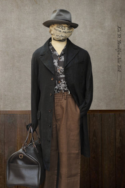 Shelby Coat - Garment Dyed Linen - S, M (NO RETURN)