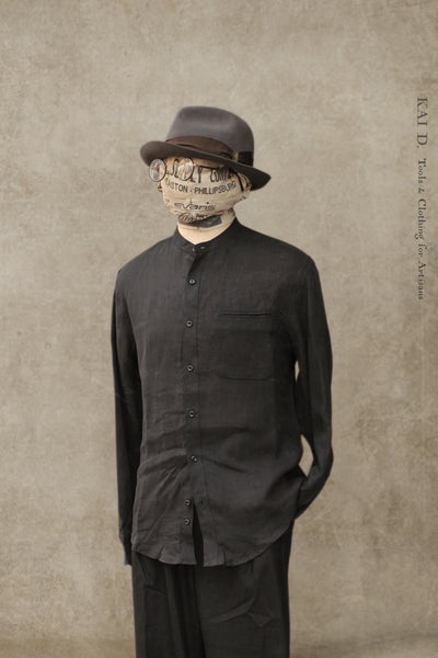 Hardy Chore Jacket - Black Wool Cashmere - S, M, L, XL (NO RETURN)