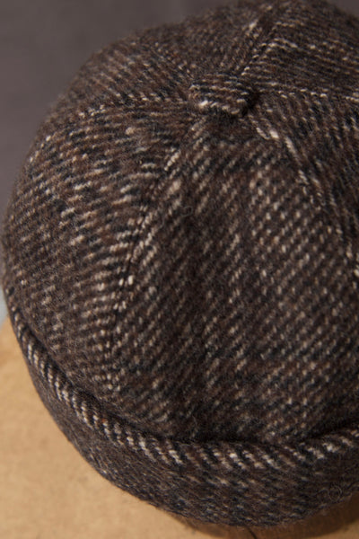 Watch Cap - Brown Blanket Wool - L