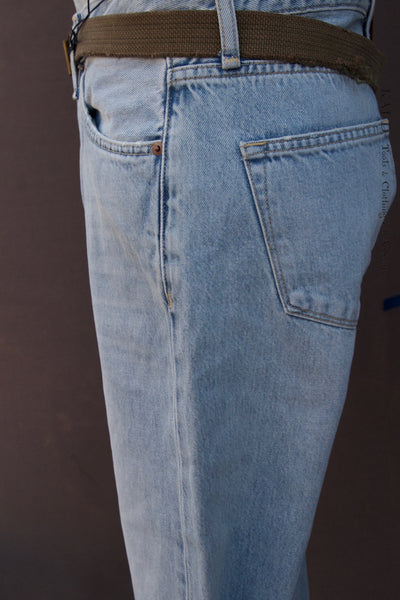 M6 Straight Fit Jeans - Faded Blue  - 30, 32, 34, 36