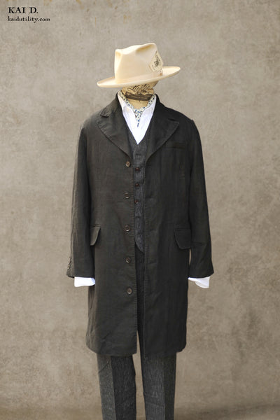 Shelby Coat - Garment Dyed Linen - S, M, L, XL