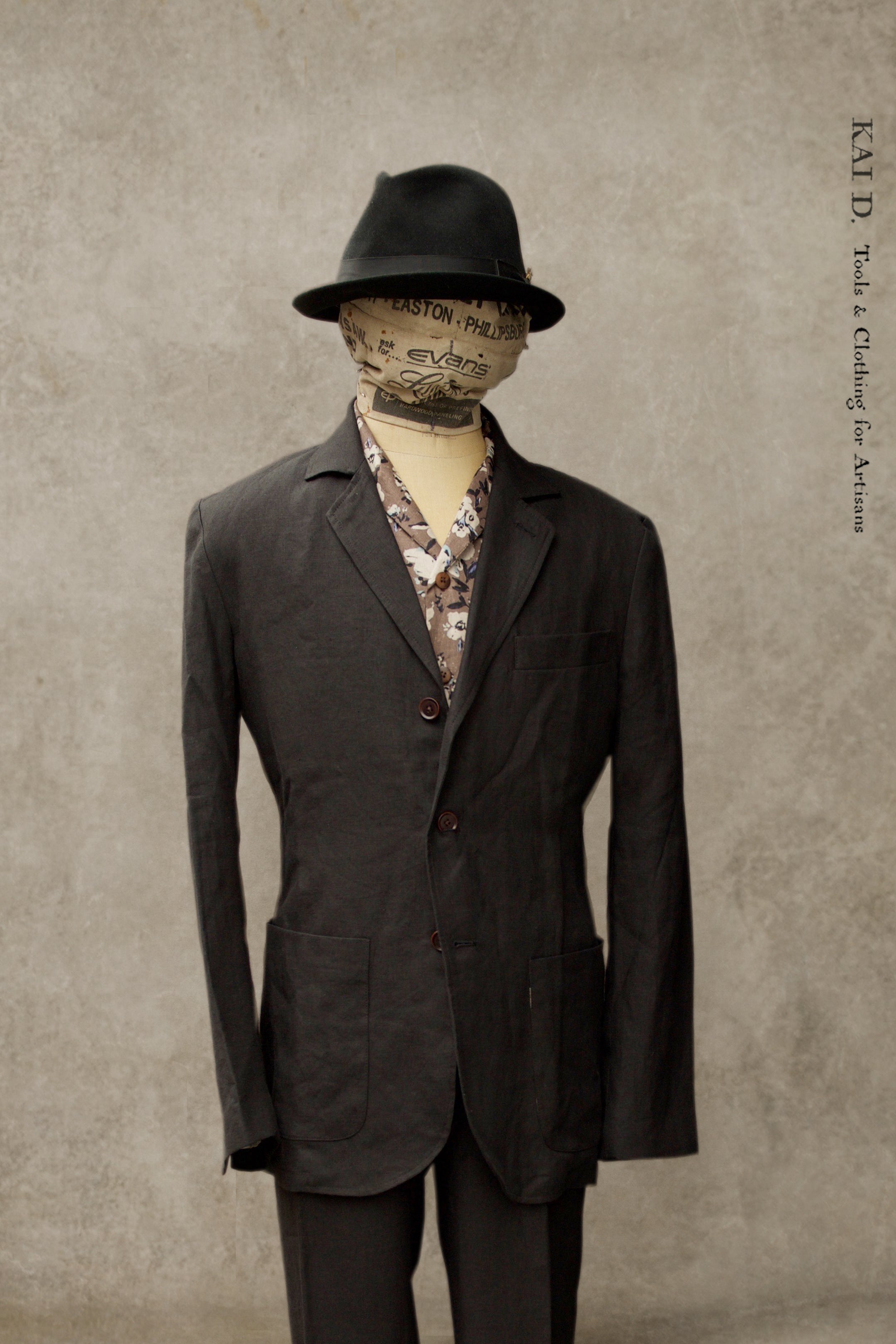 TODAYFUL 21年　Dobby Linen Jacket ブラック TODAYFUL（トゥデイフル）の「ドビーリネンジャケット