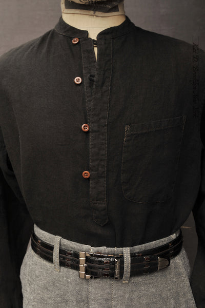 Okada Smock Shirt - Black - M