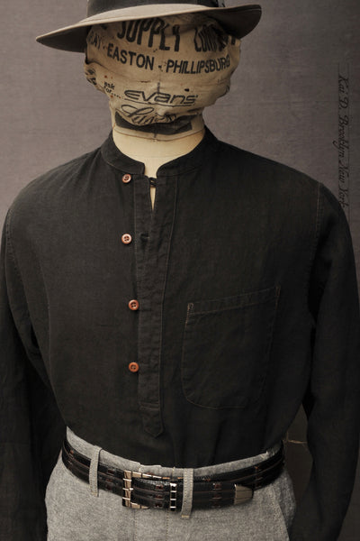 Okada Smock Shirt - Black - M