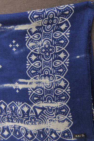 Bandana - Indigo Wool
