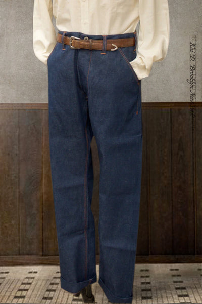 Blue Blanket Union Jeans - Union Blue - 28, 29, 30, 32, 34