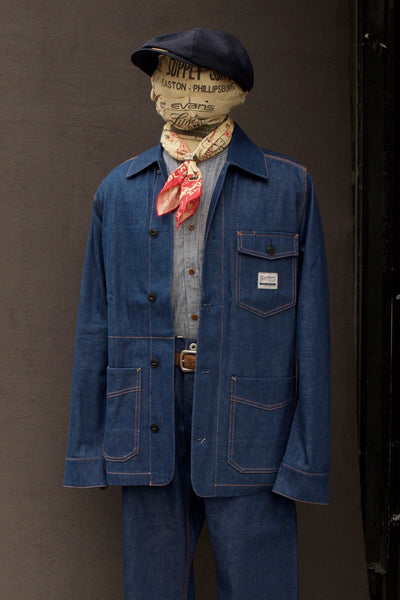 Blue Blanket Miner Jacket - Union Blue - S, M, L, XL