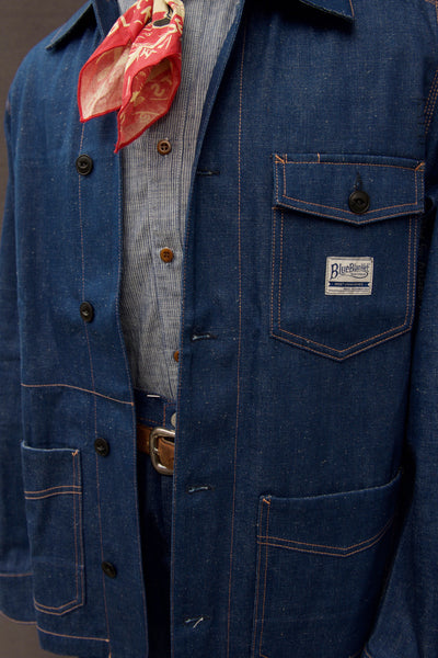 Blue Blanket Miner Jacket - Union Blue - S, M, L, XL