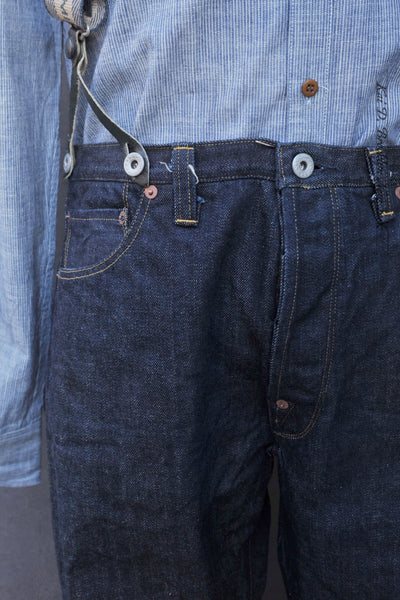 Blue Blanket Single Needle Jeans - One Wash Indigo - 32, 34, 36 (NO RETURN)