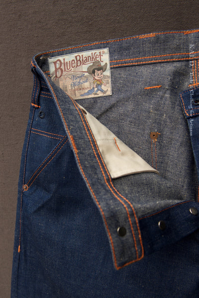 Blue Blanket Union Jeans - Union Blue - 28, 29, 30, 32, 34