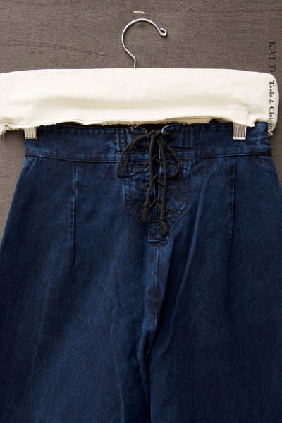 Sailor Pants - Stone Washed indigo -  XS, L