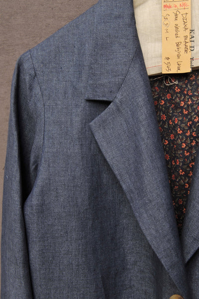Diana blazer - Ultra light Belgian Linen- S, M, L