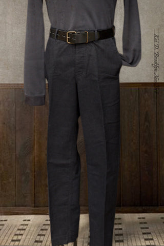 Ken Wide Cut Trousers - Broken Blue - M (Fits like 33)