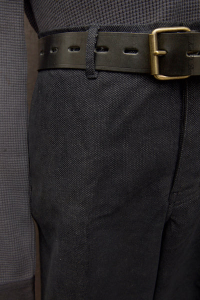 Ken Wide Cut Trousers - Broken Blue - M (Fits like 33)