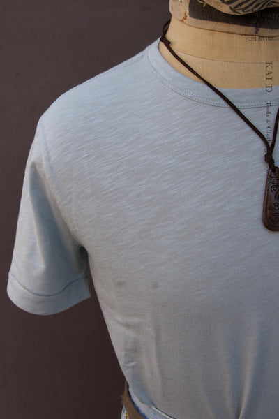 Lofty Pima Slub Cotton Tee - Ice - M, L, XL