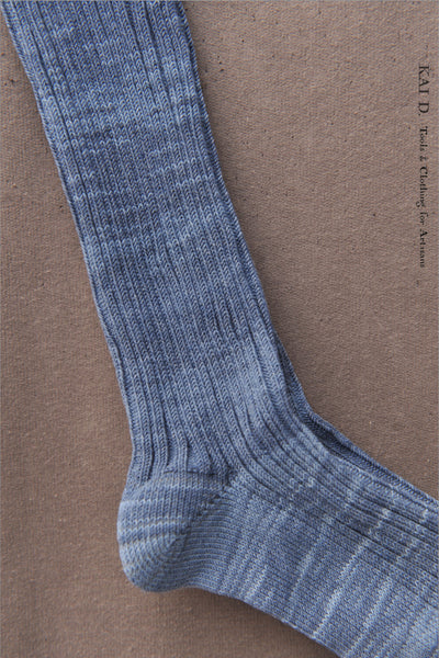 Tie Dye Socks - Tie Dye Tonal Blue